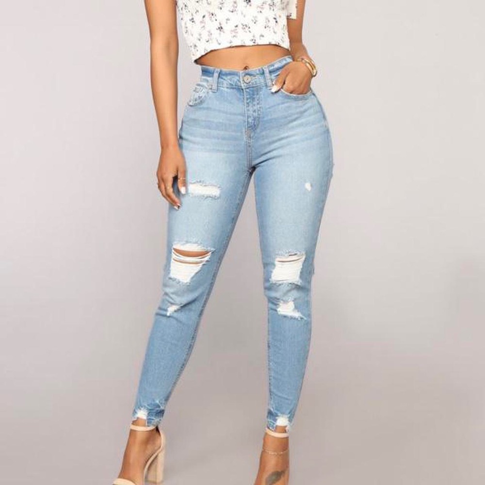 fashion nova ripped jeans